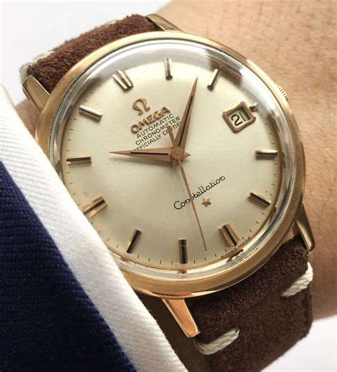 vintage omega constellation watches for sale|vintage omega constellation chronometer watch.